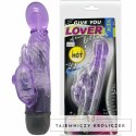 Baile Rabbit Violet 10 trybow - anatomiczny wibrator z funkcją rotacji BAILE