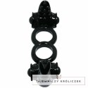 Baile Sweet Ring podwojny system wibracyjny z krolikiem, czarny BAILE
