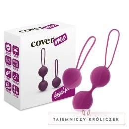 Coverme Kegel Fit - liliowy zestaw do ćwiczeń mięśni dna miednicy COVERME