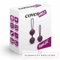 Coverme Kegel Fit - liliowy zestaw do ćwiczeń mięśni dna miednicy COVERME