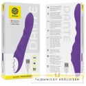 Galatea Dante Lilac - Wibrator silikonowy, 10 trybow, Watchme, 21 cm GALATEA