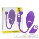 Galatea Otto Click&Play - stymulator par z pilotem, silikon liliowy 19cm GALATEA