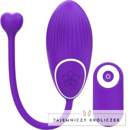 Galatea Otto Click&Play - stymulator par z pilotem, silikon liliowy 19cm GALATEA
