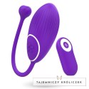 Galatea Otto Click&Play - stymulator par z pilotem, silikon liliowy 19cm GALATEA