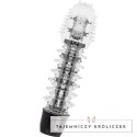 Glossy Axel Black - wibrujący system intymny TPE 14 cm wodoodporny GLOSSY