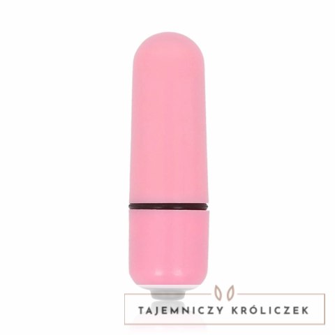 Glossy Brilliant Mini Wibrator Bullet Rożowy, wodoodporny, 58mm GLOSSY