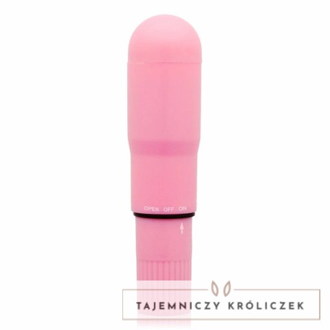 Glossy Brilliant Mini Wibrator Kieszonkowy Rożowy ABS 107x25mm GLOSSY