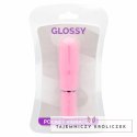 Glossy Brilliant model Deep Rose - kompaktowy wibrator wodoodporny ABS GLOSSY