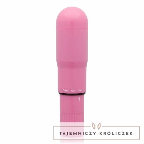 Glossy Brilliant model Deep Rose - kompaktowy wibrator wodoodporny ABS GLOSSY