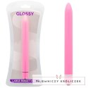 Glossy Slim Vibrator Deep Rose - precyzyjny model wodoodporny ABS 165 mm GLOSSY