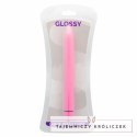 Glossy Slim Vibrator Deep Rose - precyzyjny model wodoodporny ABS 165 mm GLOSSY