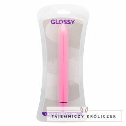 Glossy Slim Vibrator Deep Rose - precyzyjny model wodoodporny ABS 165 mm GLOSSY