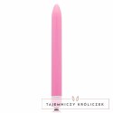 Glossy Slim Vibrator Deep Rose - precyzyjny model wodoodporny ABS 165 mm GLOSSY