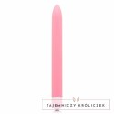 Glossy Slim - wibrujący model precyzyjny, rożowy, wodoodporny ABS GLOSSY