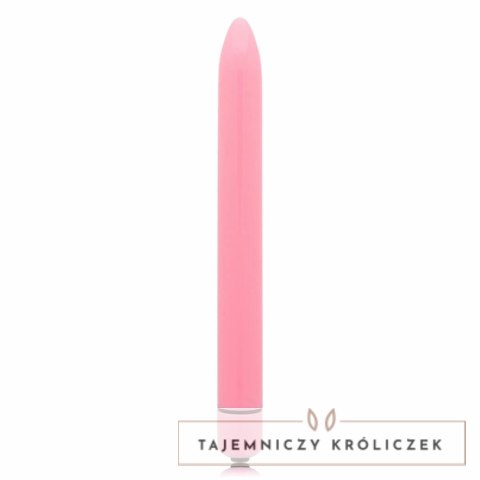 Glossy Slim - wibrujący model precyzyjny, rożowy, wodoodporny ABS GLOSSY