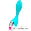 HAPPY LOKY Mini model wibracyjny 7 trybow LED turkusowy USB HAPPY LOKY