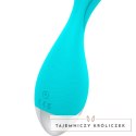 HAPPY LOKY Mini model wibracyjny 7 trybow LED turkusowy USB HAPPY LOKY