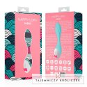 HAPPY LOKY Mini model wibracyjny 7 trybow LED turkusowy USB HAPPY LOKY