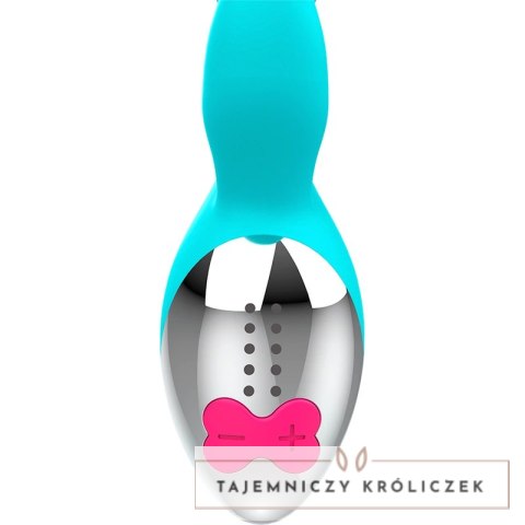 Happy Loky Miky - Model podwojny, silikonowy, turkusowo-srebrny, USB HAPPY LOKY