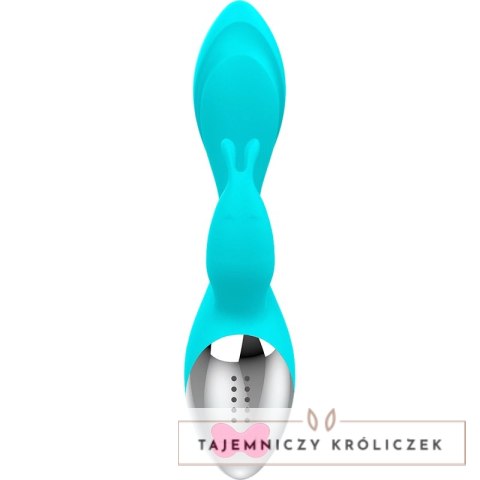 Happy Loky Miky - Model podwojny, silikonowy, turkusowo-srebrny, USB HAPPY LOKY