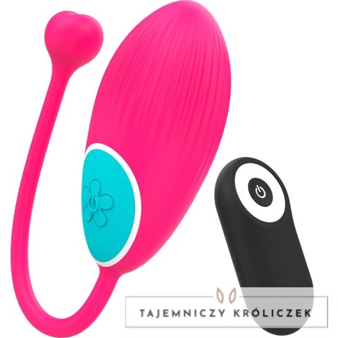 Happy Loky Ocian kula intymna sterowana pilotem 10 trybow USB turkusowa HAPPY LOKY