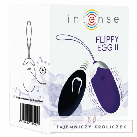 INTENSE Flippy II Bezprzewodowe Jajeczko Sterowane Pilotem Fioletowe INTENSE