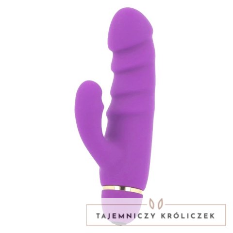 Intense Crass 20 Trybow Wibracji Silikonowy Model Liliowy 17,5 cm INTENSE