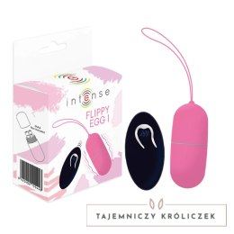 Intense Flippy I Jajeczko Sterowane Pilotem Rożowe 12 Trybow 79mm INTENSE