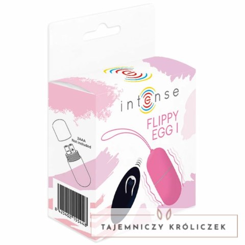 Intense Flippy I Jajeczko Sterowane Pilotem Rożowe 12 Trybow 79mm INTENSE