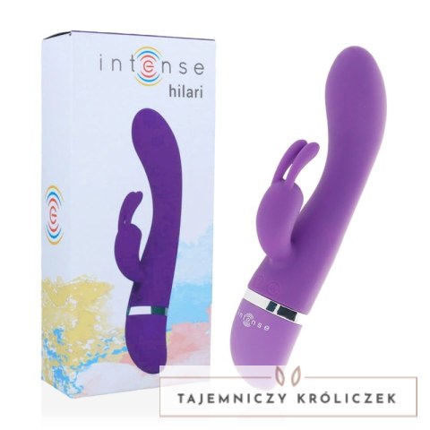 Intense Hilari Luxe - silikonowy model intymny, 30 trybow, lilak INTENSE