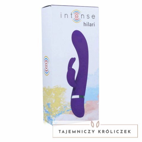 Intense Hilari Luxe - silikonowy model intymny, 30 trybow, lilak INTENSE
