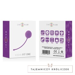 Intense Kisha Fit One kulki wzmacniające mięśnie Kegla silikon liliowy INTENSE