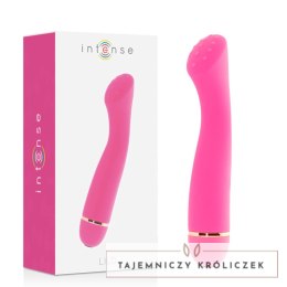 Intense Lilo silikonowy masażer 20 trybow, rożowy, 17,7 cm INTENSE