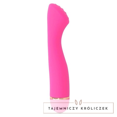 Intense Lilo silikonowy masażer 20 trybow, rożowy, 17,7 cm INTENSE