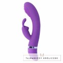 Intense Susy silikonowy model oscylacyjny krolik liliowy 18,8 cm INTENSE