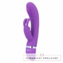 Intense Susy silikonowy model oscylacyjny krolik liliowy 18,8 cm INTENSE