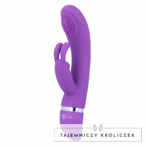Intense Susy silikonowy model oscylacyjny krolik liliowy 18,8 cm INTENSE