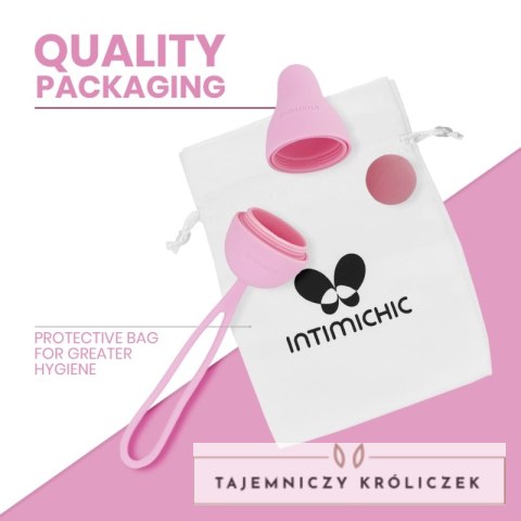 Intimichic Pelvis Health I 2.0 - Zestaw do ćwiczeń mięśni dna miednicy, silikon INTIMICHIC