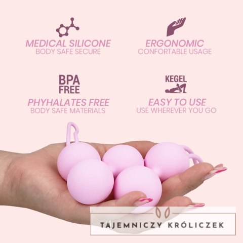 Intimichic Pelvis Health II zestaw trenażerow dna miednicy 3 rozmiary INTIMICHIC