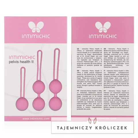 Intimichic Pelvis Health II zestaw trenażerow dna miednicy 3 rozmiary INTIMICHIC