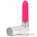 LYPS STYLE CLEO Biało-Rożowy Wibrator w Kształcie Szminki USB 10 Trybow LIPS STYLE