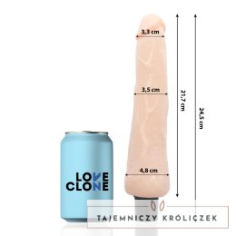 LoveClone Ragnar 24,5 cm System Samosmarowania, elastyczny model LOVECLONE
