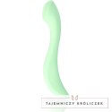MIA Devon Zielony - Wibrator punktowy G, silikonowy, 10 trybow, 20 cm MIA