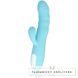 MIA Eiffel Turkusowy - Wibrujący model z podwojnym silnikiem, 20,7 cm MIA