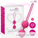 MORESSA Osian Two - silikonowe kulki treningowe, rożowe, 101g MORESSA