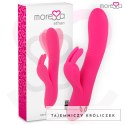 Moressa Ethan Premium silikonowy model dwusilnikowy fioletowy 205mm MORESSA