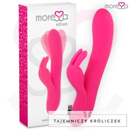Moressa Ethan Premium silikonowy model dwusilnikowy fioletowy 205mm MORESSA