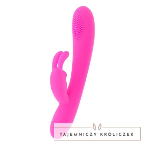 Moressa Gino Premium silikonowy masażer ładowany USB, 7 trybow, wodoodporny MORESSA