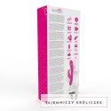 Moressa Gino Premium silikonowy masażer ładowany USB, 7 trybow, wodoodporny MORESSA