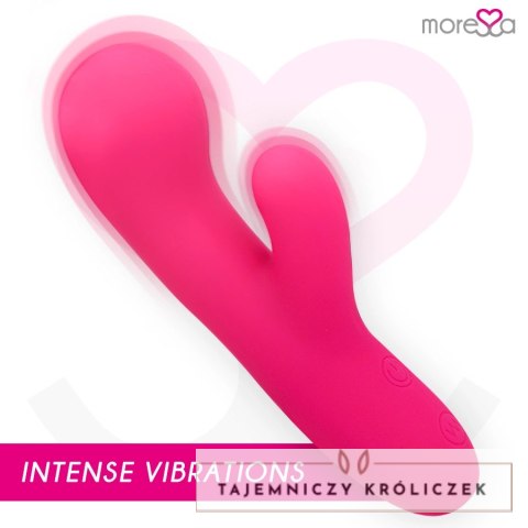 Moressa Jerry Premium silikonowy model z 2 silnikami, 30 trybow, fioletowy MORESSA